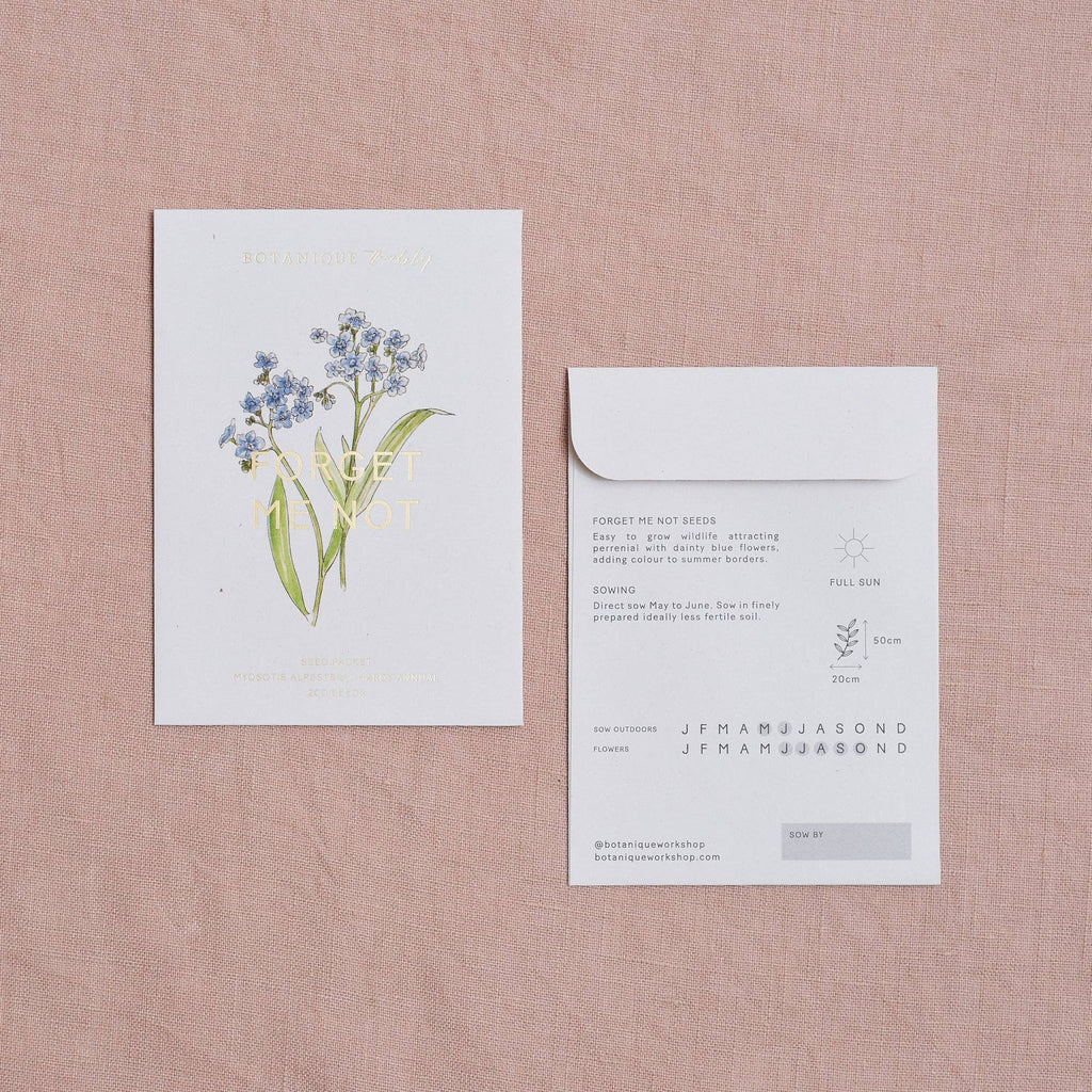 Forget-me-not Seed Packet