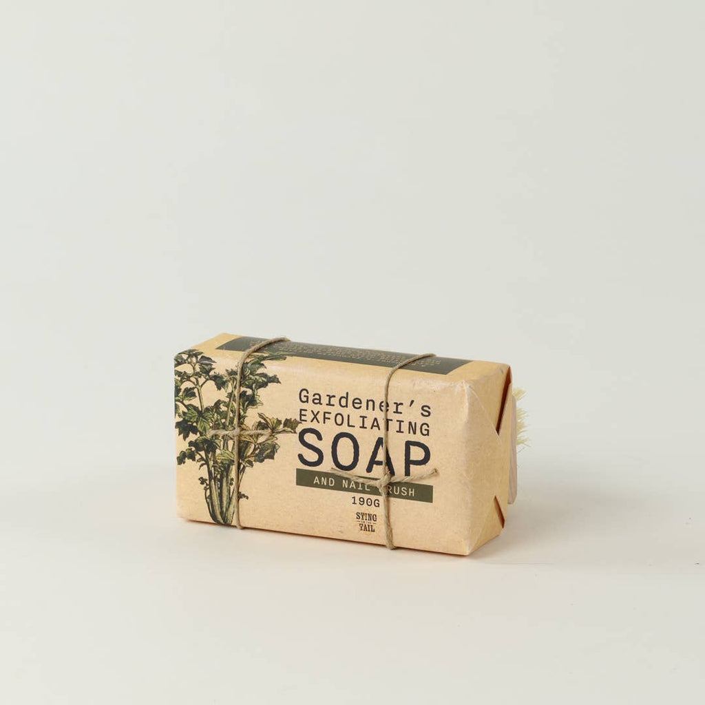 Gardens Collection Olive Soap and Nail Brush